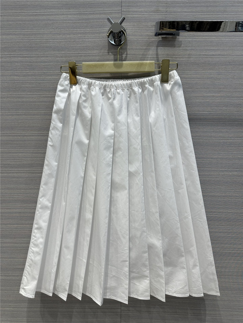 M1um1u mid-length pleated skirt cheap replica designer clothes