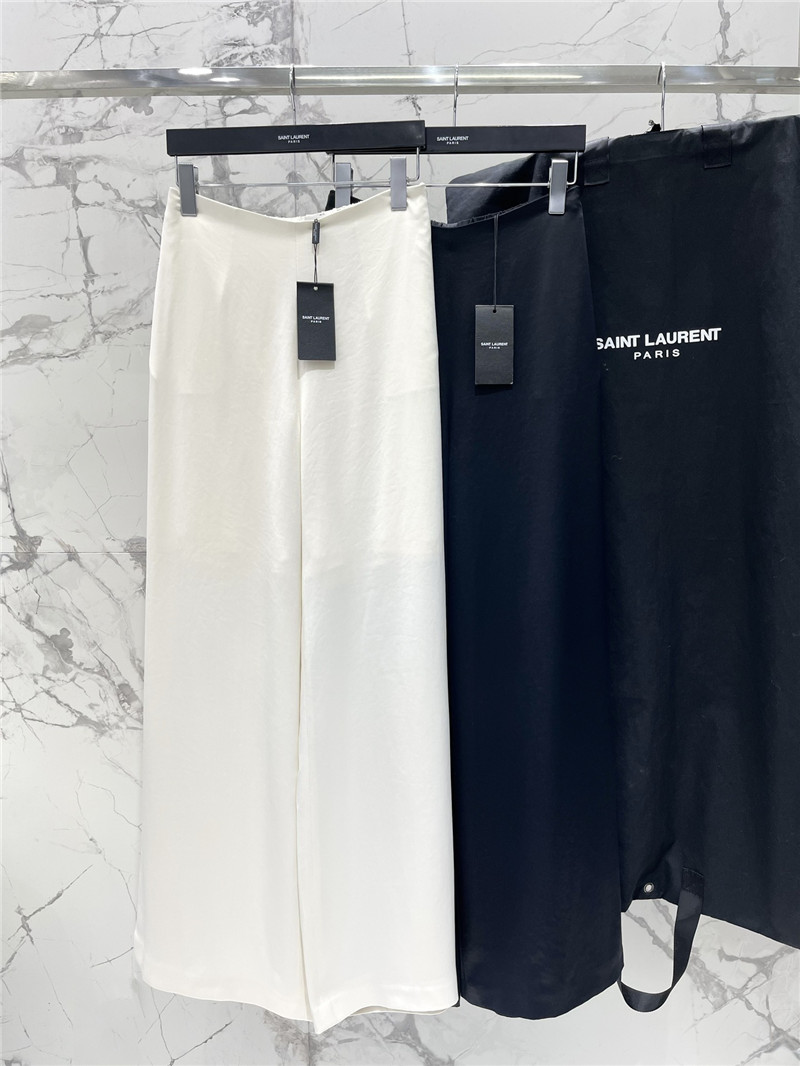 Y51 real acetate wide leg pants replica clothing sites