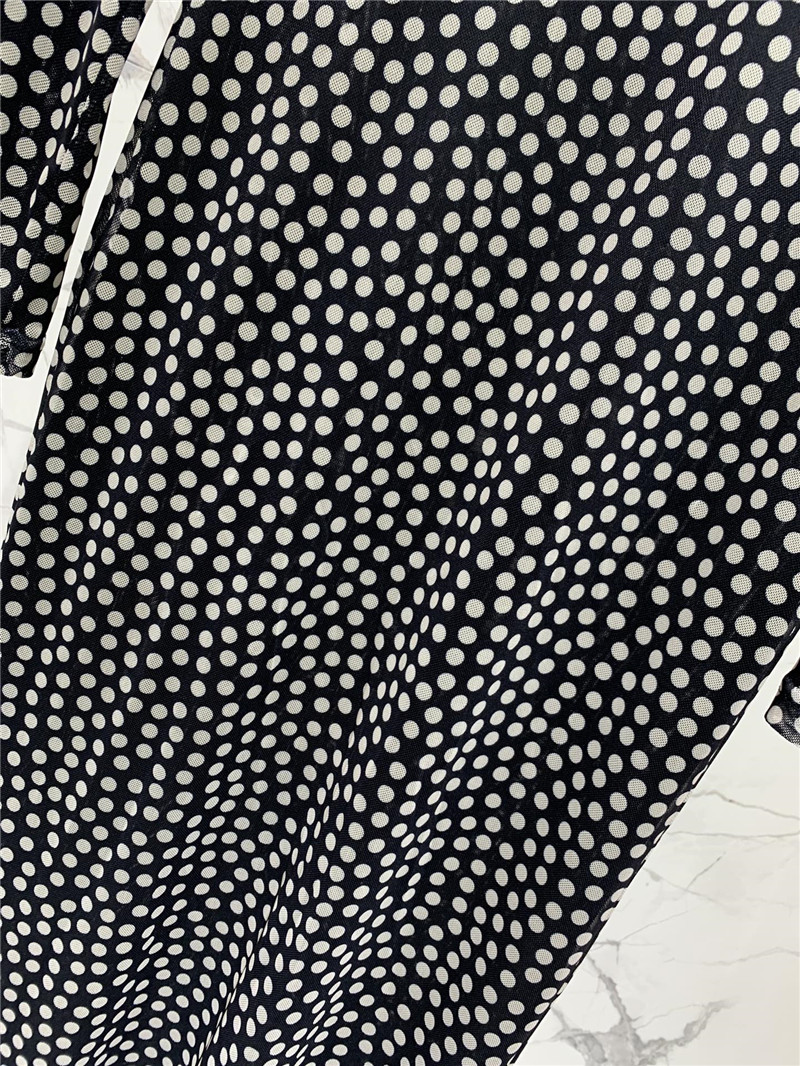 Y51 polka dot long skirt replica designer clothes