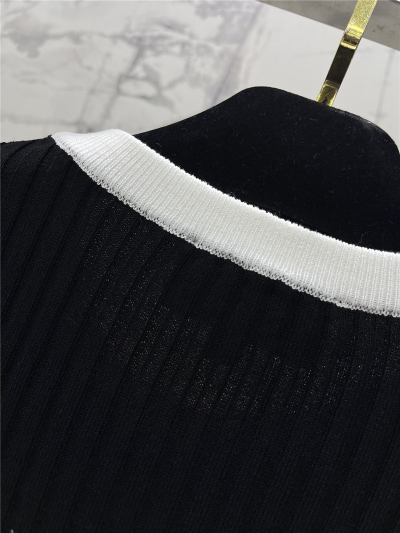 Ch**el new knitted short sleeve replica d&g clothing