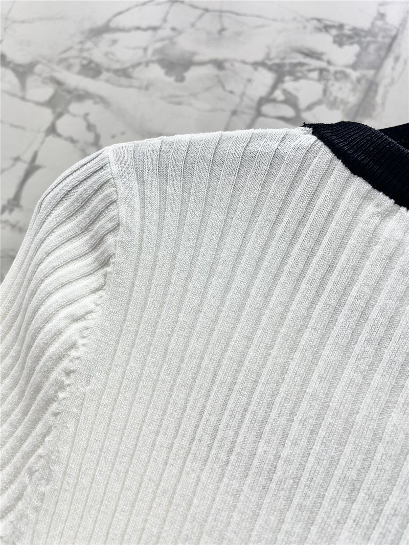 Ch**el new knitted short sleeve replica d&g clothing