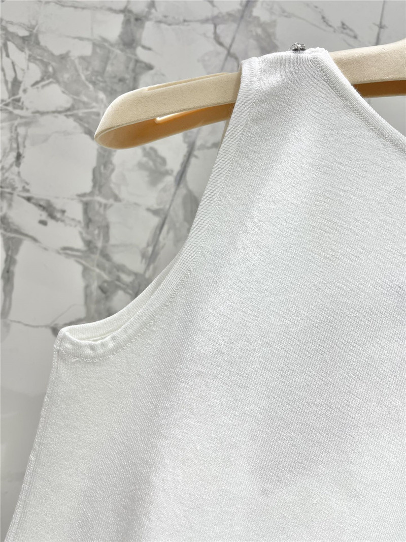 M1um1u knitted vest replica designer clothes