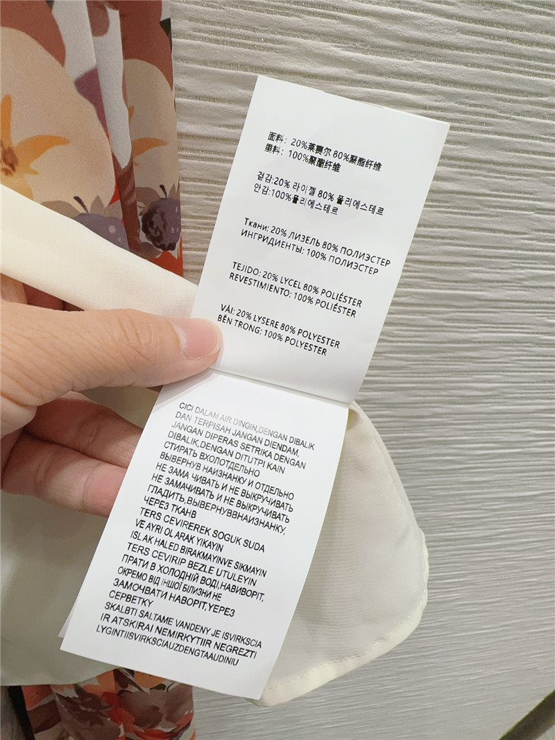 M1um1u small floral dress replica clothes