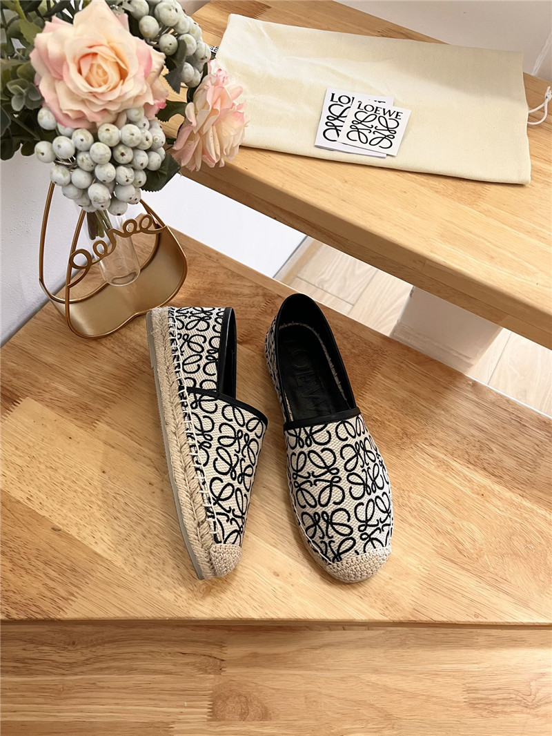 L0ew* anagram espadrille flat
