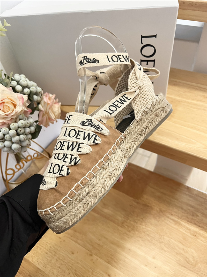 L0ew* espadrilles with rope sandals