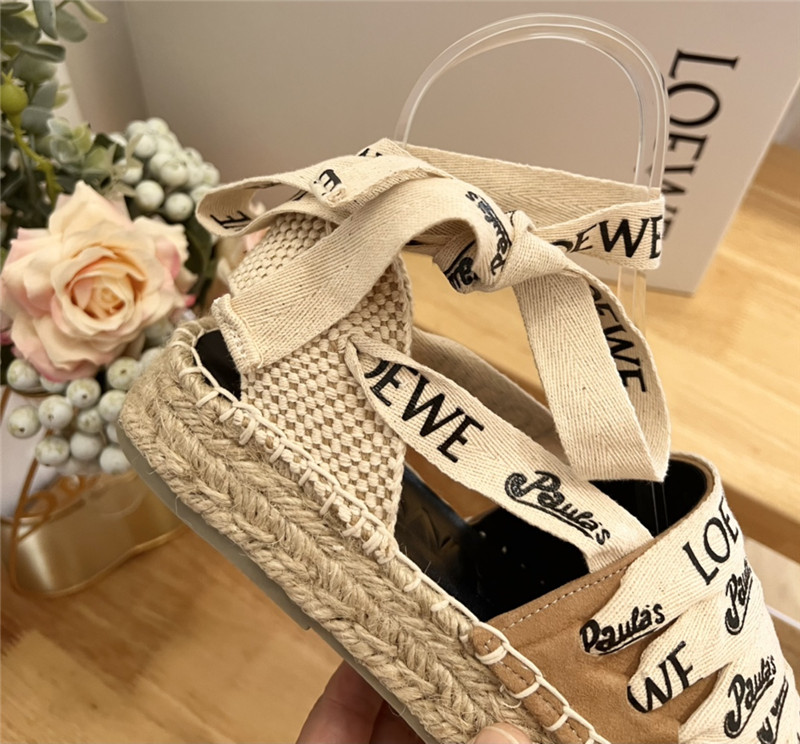 L0ew* espadrilles with rope sandals