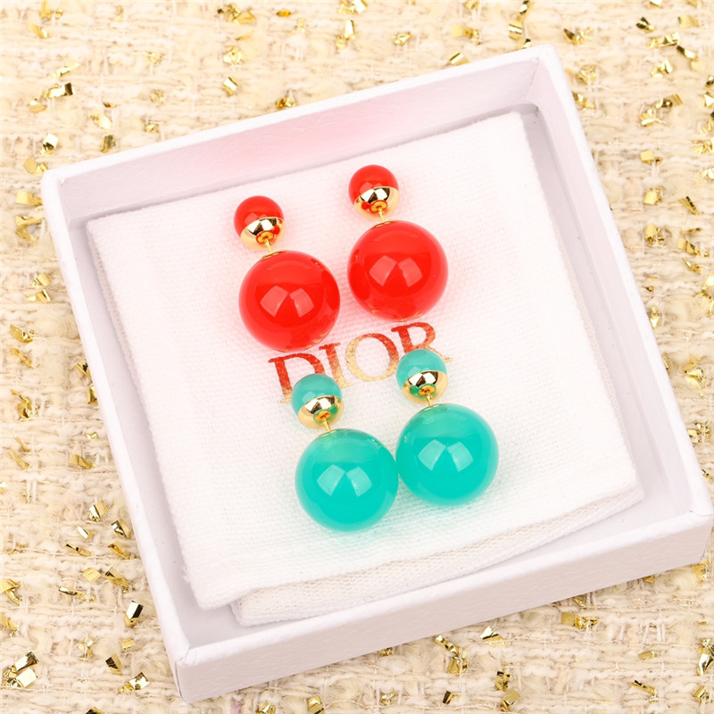 D10r candy size bead earrings