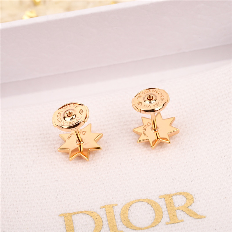 D10r classic compass rose pattern earrings