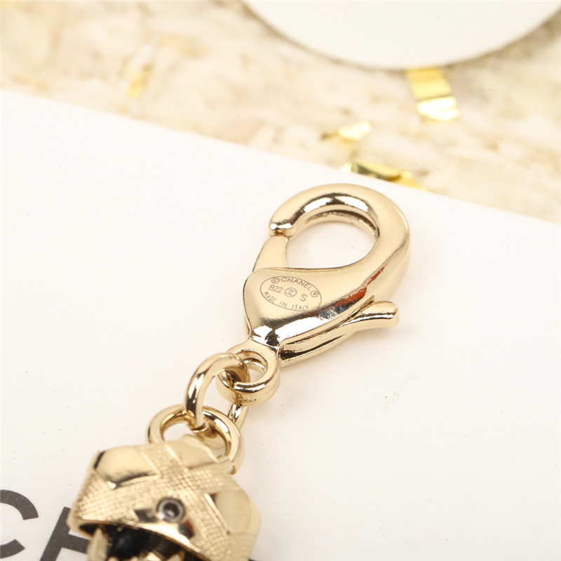 Ch**el black and white double choker necklace