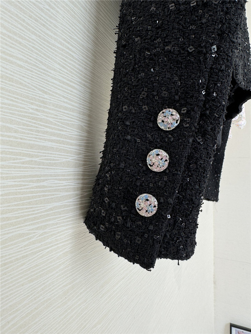 Ch**el woven blazer replica designer clothes