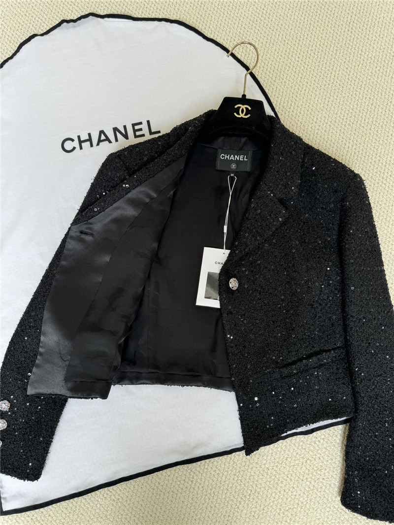 Ch**el woven blazer replica designer clothes