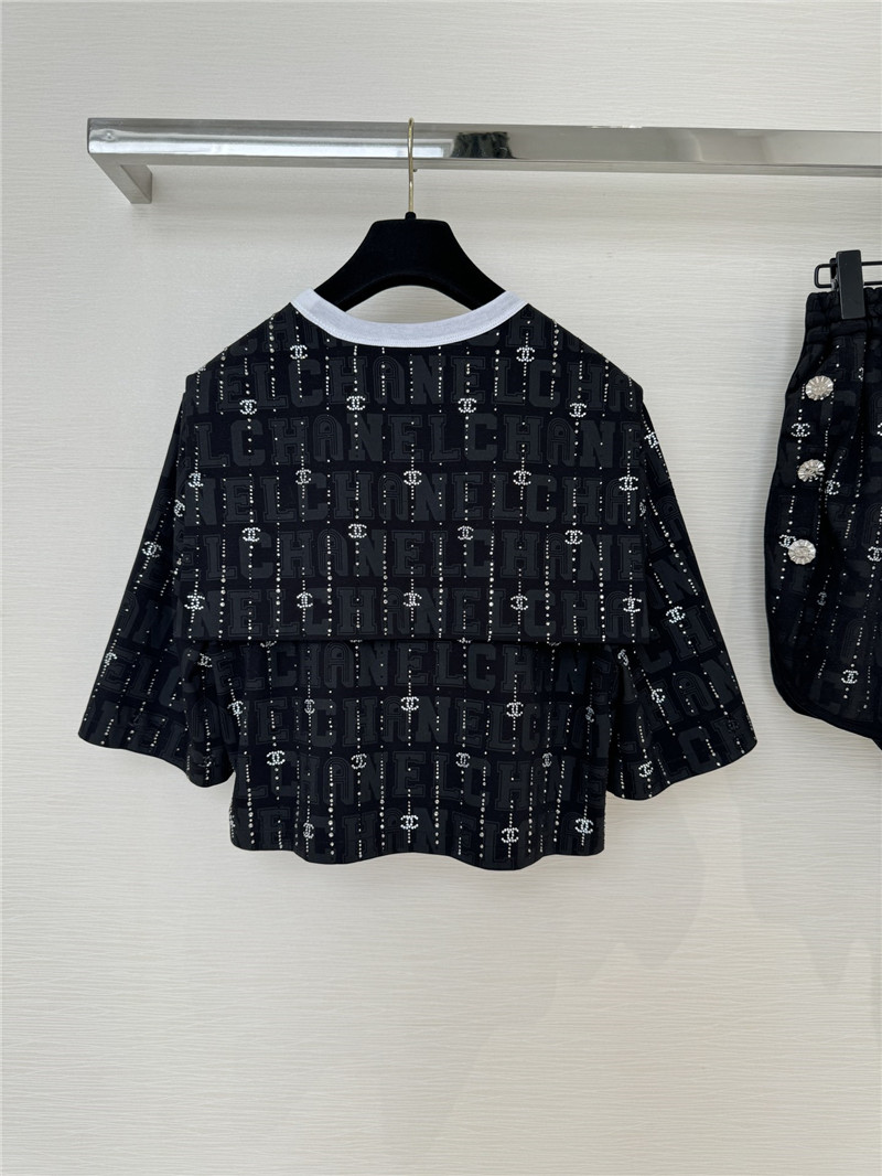 Chanel studded top + shorts replica clothing sites