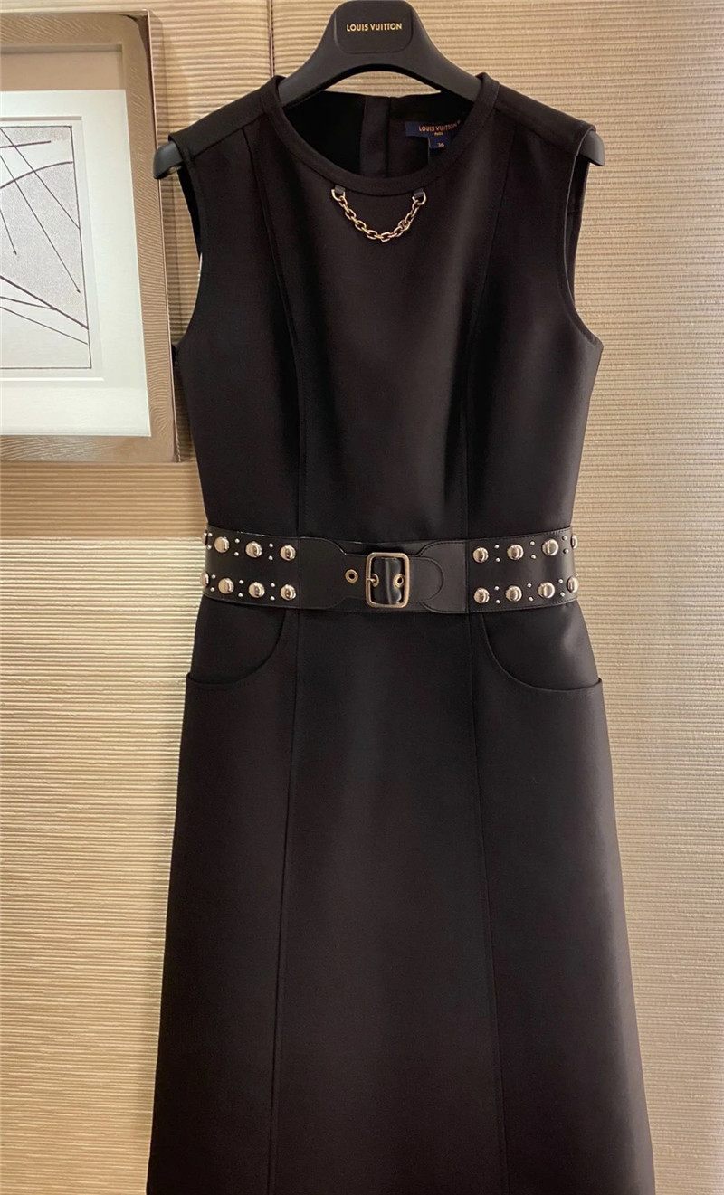 l0vis Vvtt0n lv sleeveless dress