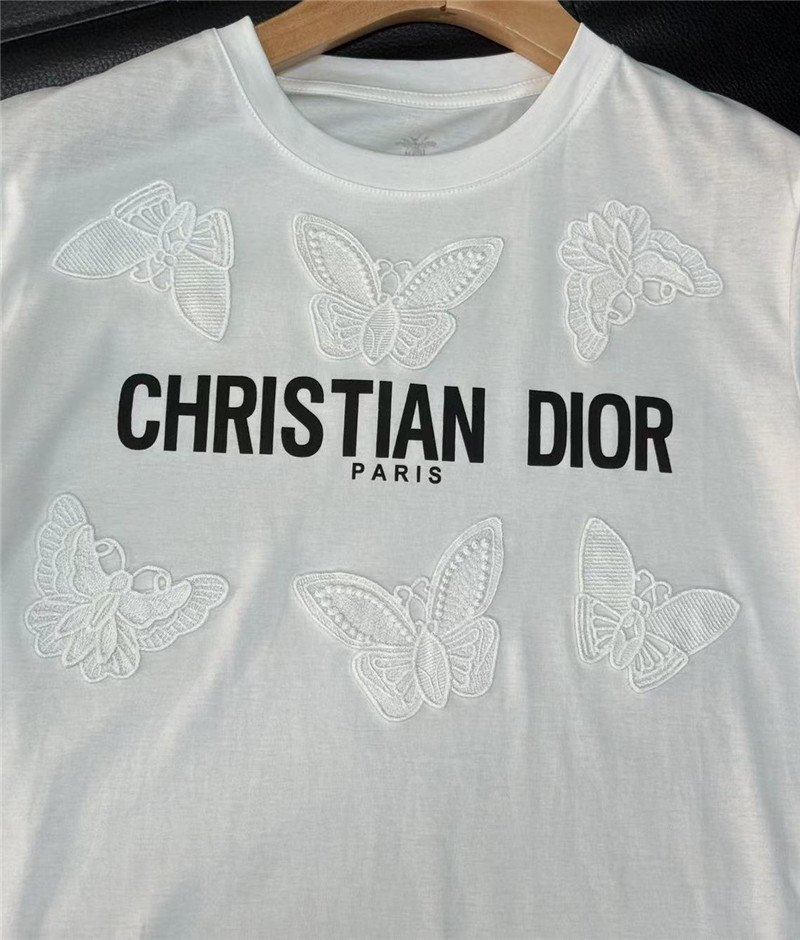 D10r butterfly white t replica d&g clothing
