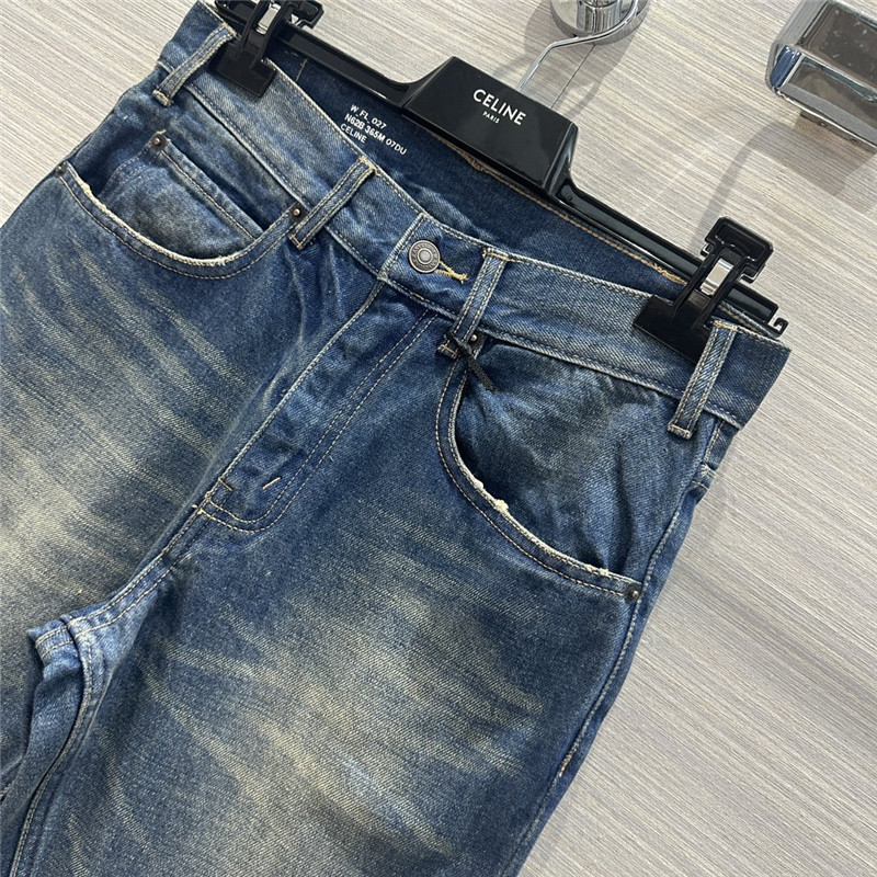 Ce1i*e low waist bootcut extra long jeans replica d&g clothing
