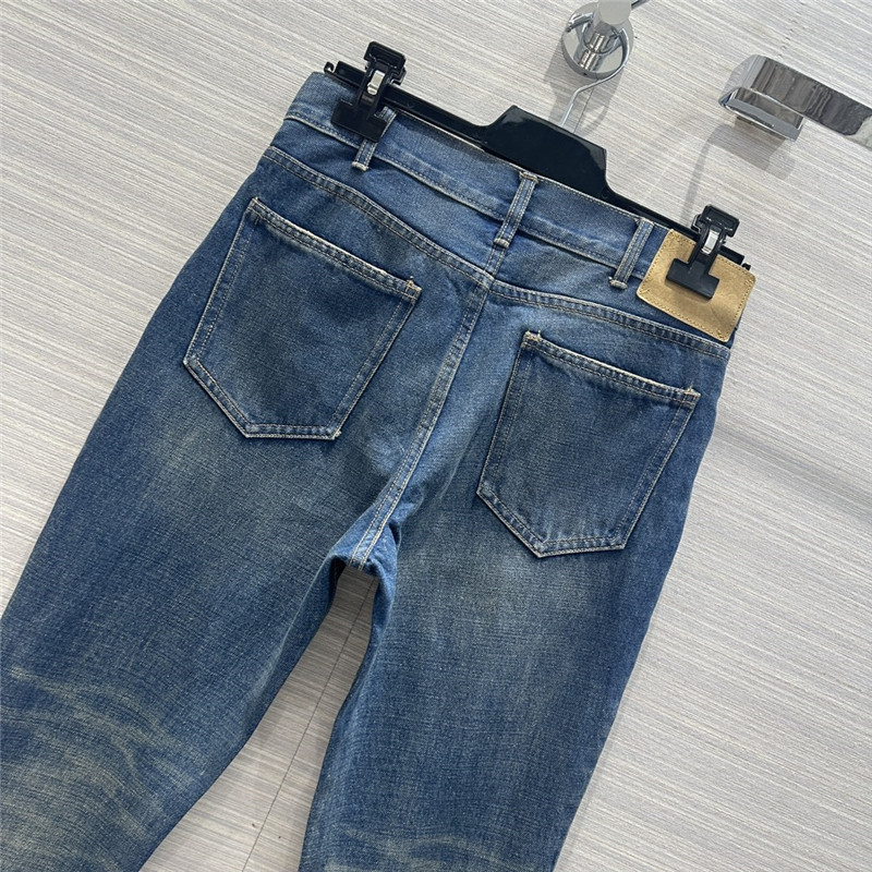 Ce1i*e low waist bootcut extra long jeans replica d&g clothing