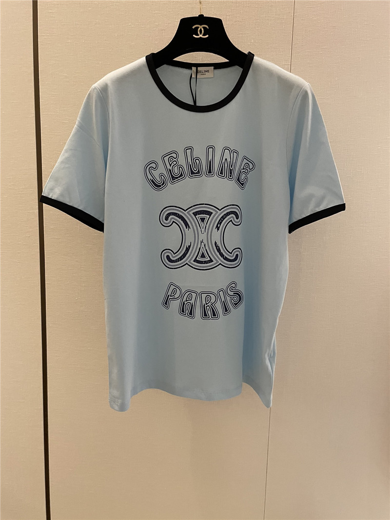 Ce1i*e arc de triomphe short-sleeved t-shirt replica clothes