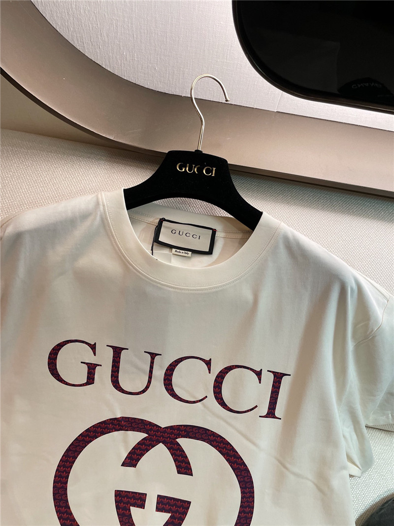 Gvc*1 classic logo cotton short sleeve replica d&g clothing