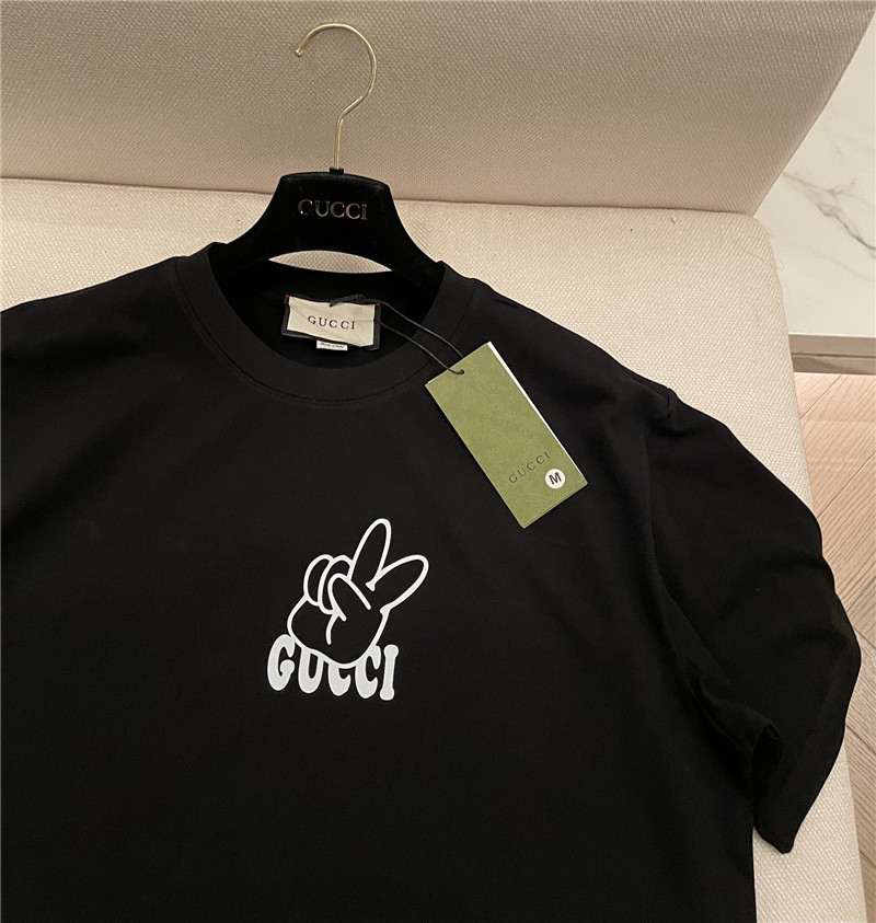 Gucci classic logo cotton short sleeve replica d&g clothing