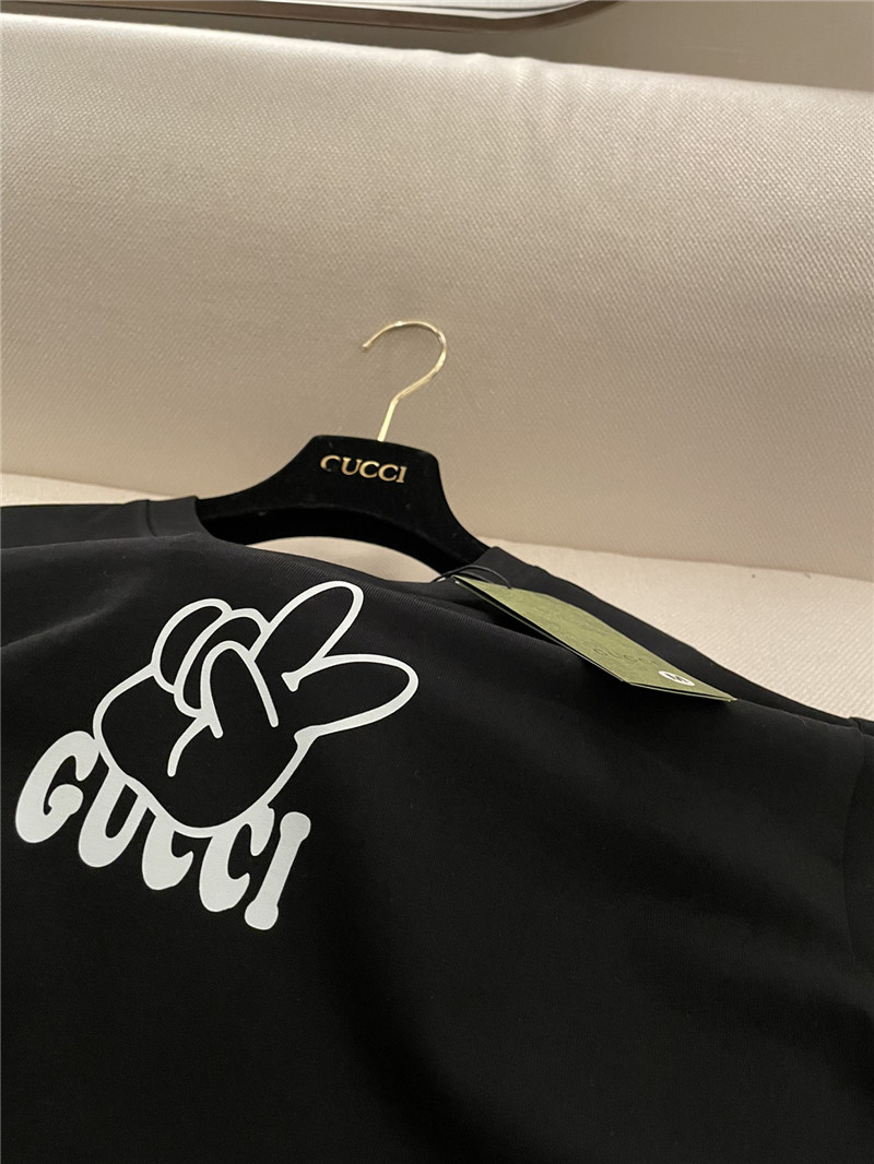 Gucci classic logo cotton short sleeve replica d&g clothing