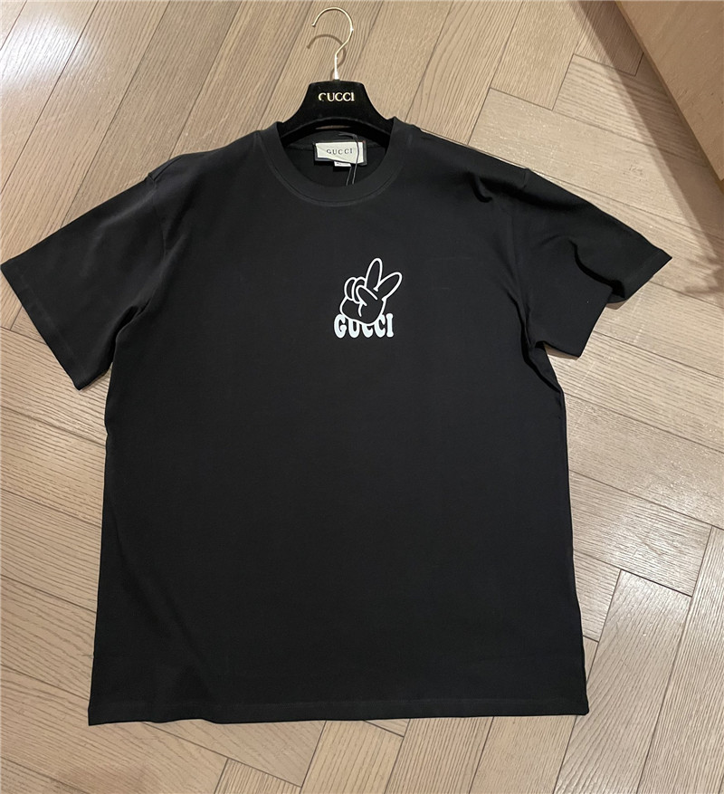 Gucci classic logo cotton short sleeve replica d&g clothing