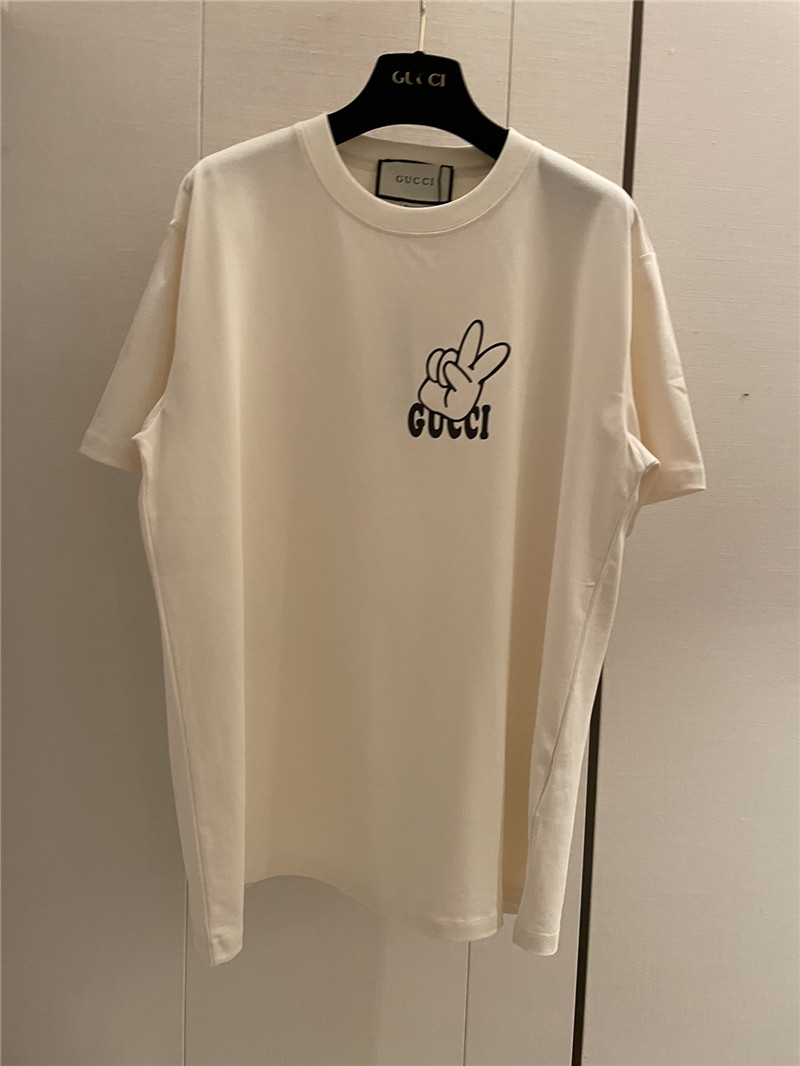 Gucci classic logo cotton short sleeve replica d&g clothing