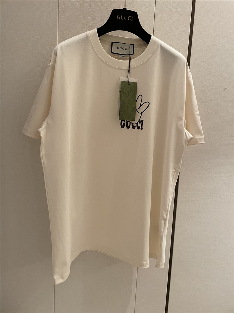 Gucci classic logo cotton short sleeve replica d&g clothing