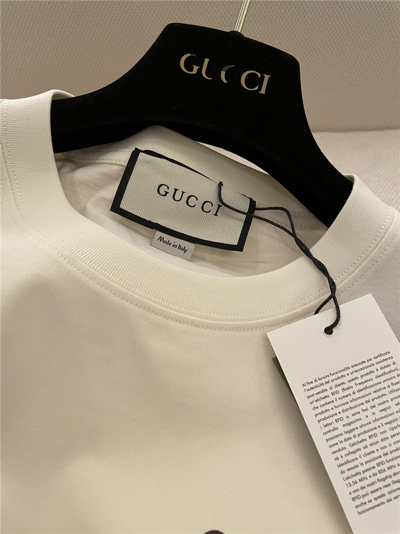 Gucci classic logo cotton short sleeve replica d&g clothing