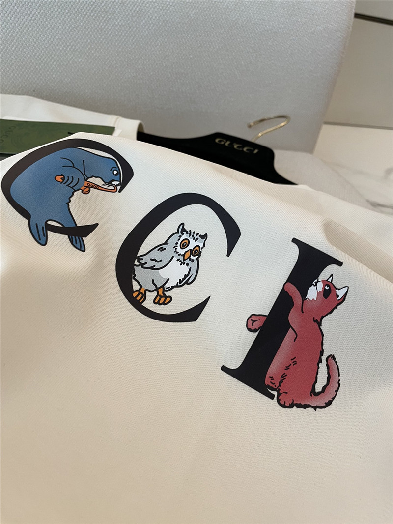 Gucci animal print short sleeve replica d&g clothing