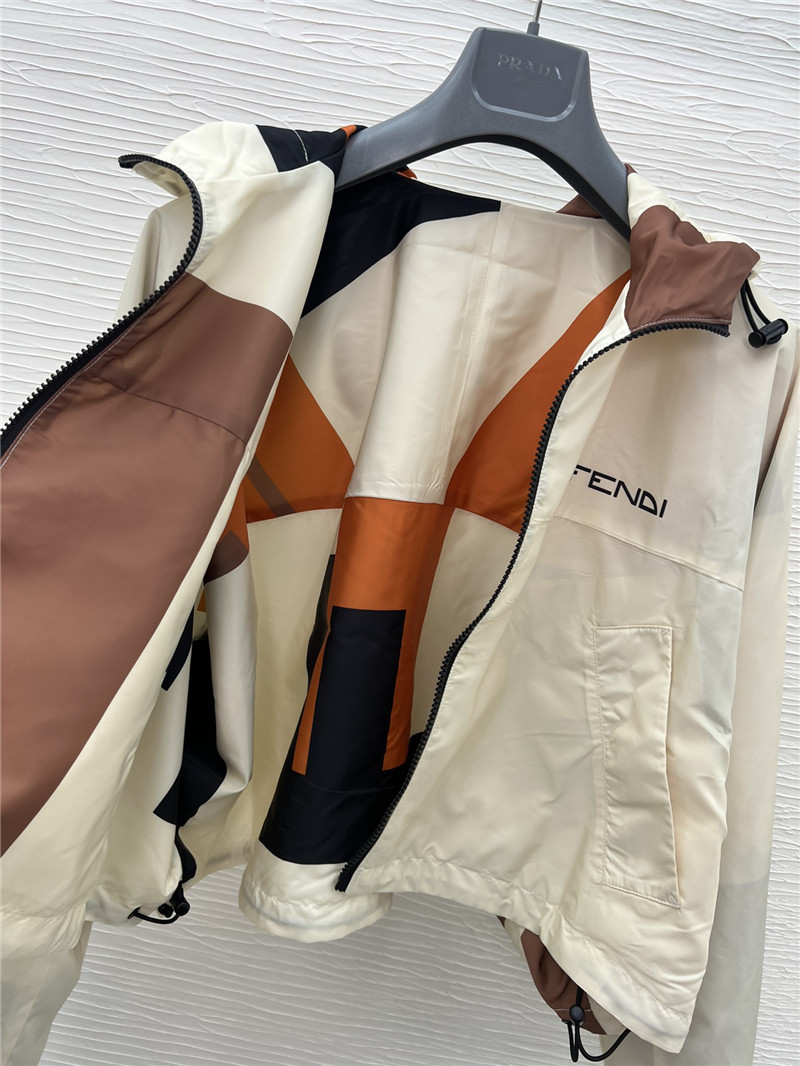 F**di two-piece sun protection jacket replicas clothes