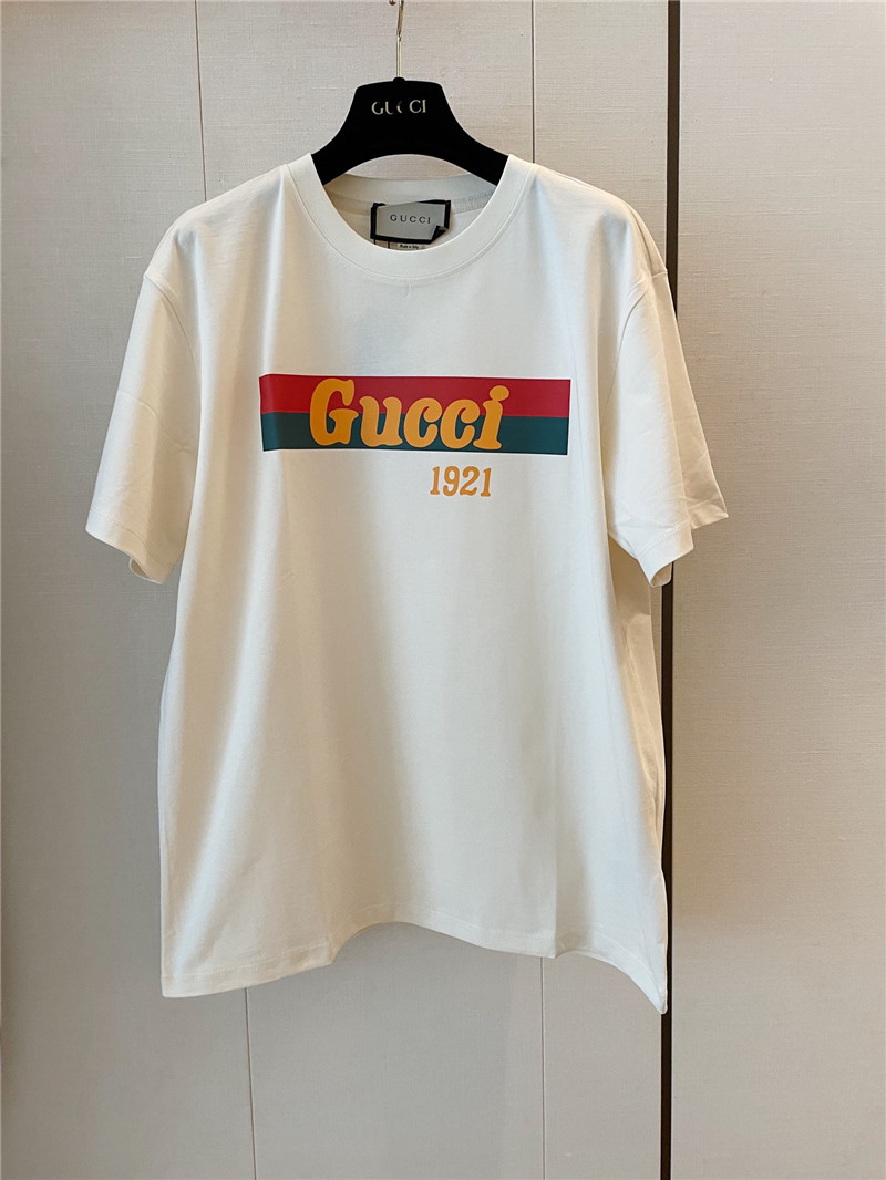 Gucci new short sleeve replica designer clothes