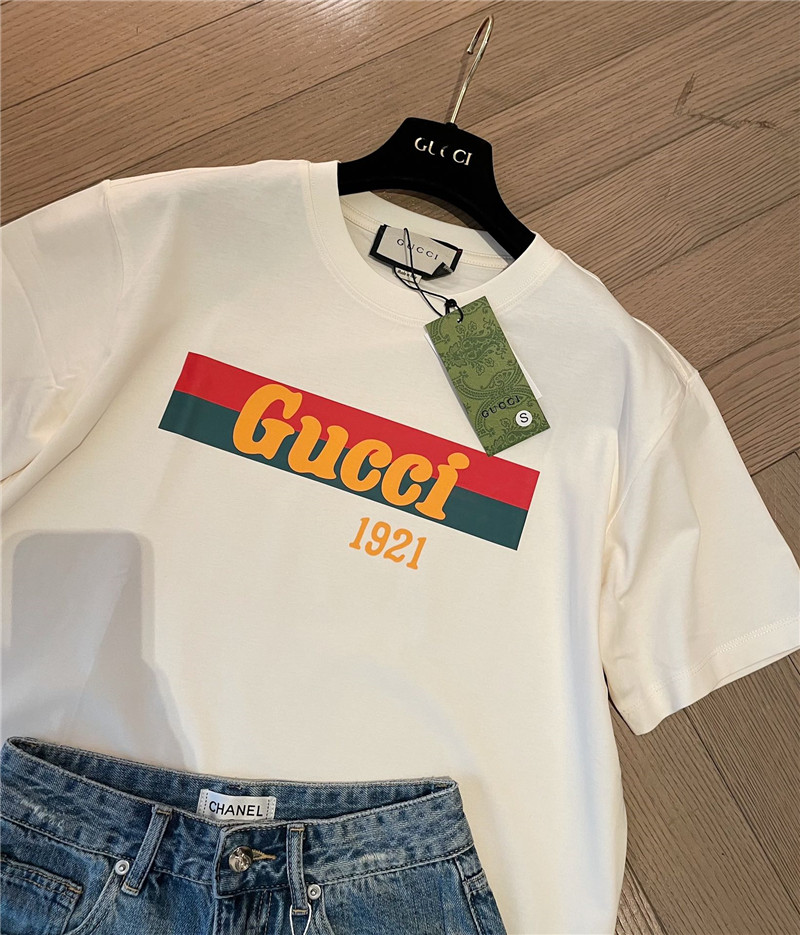 Gucci new short sleeve replica designer clothes