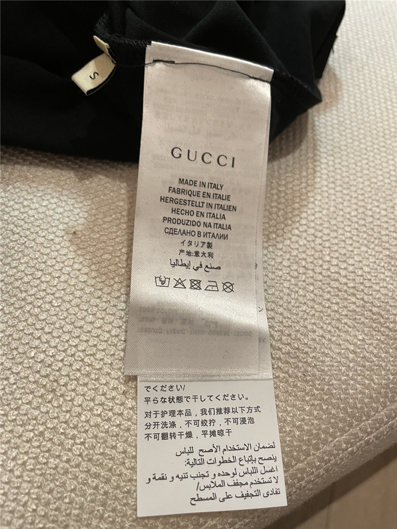 Gucci funny little girl short sleeve replica designer clothing websites