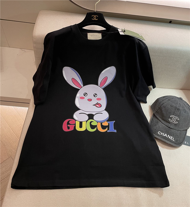 Gucci big ear rabbit short sleeve replica d&g clothing