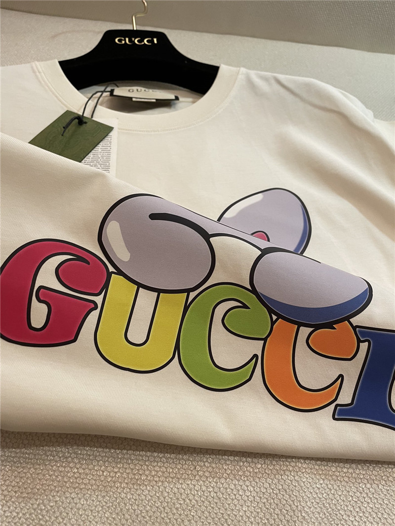 Gucci big ear rabbit short sleeve replica d&g clothing