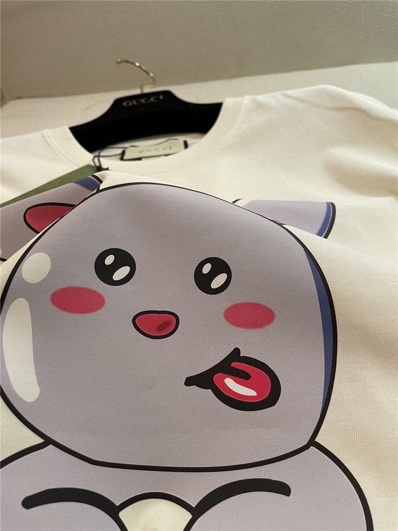 Gucci big ear rabbit short sleeve replica d&g clothing