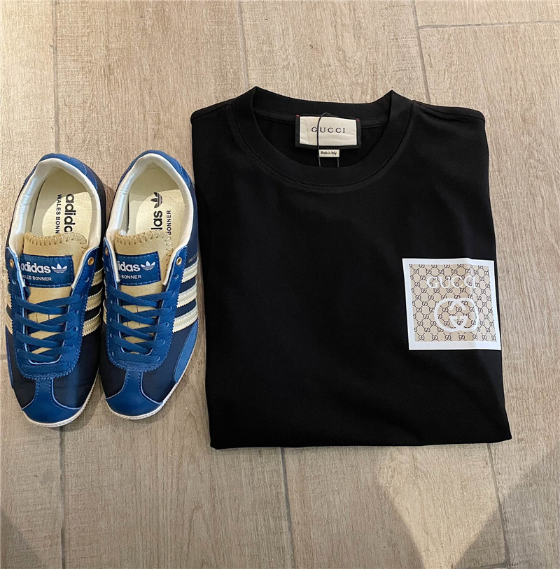Gucci pure cotton short sleeve replica designer clothes