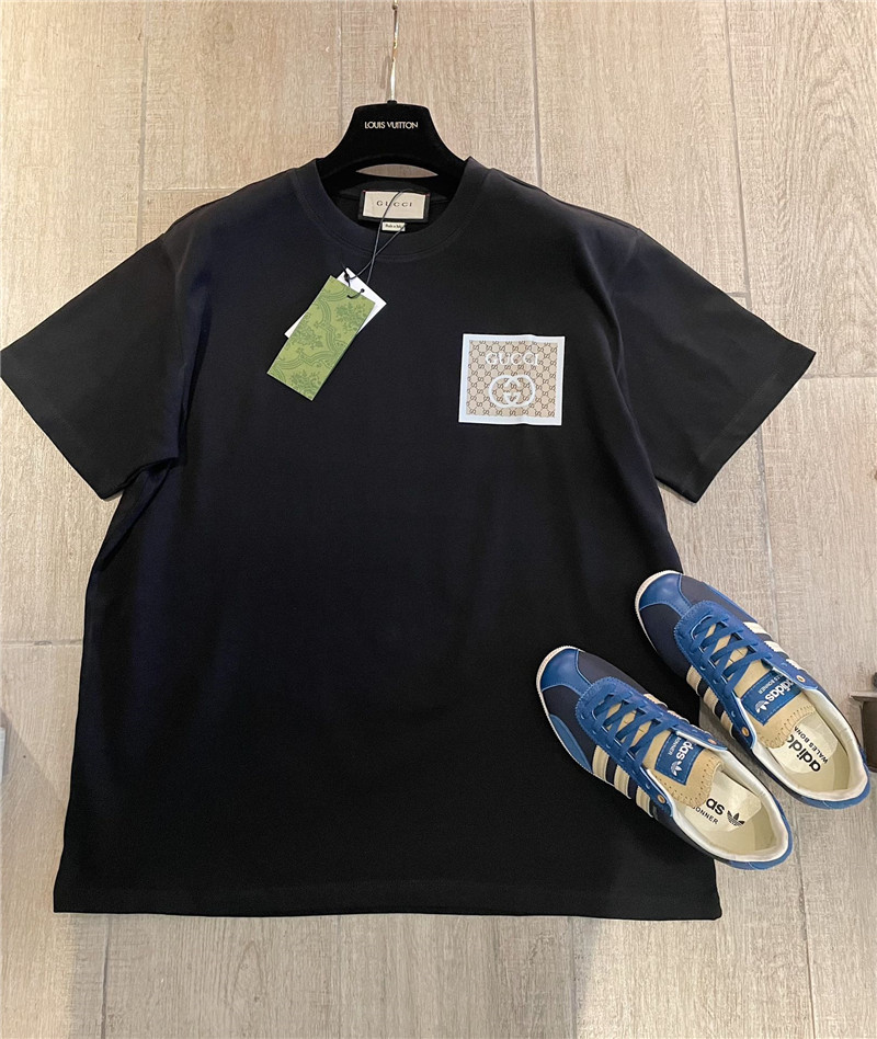 Gucci pure cotton short sleeve replica designer clothes