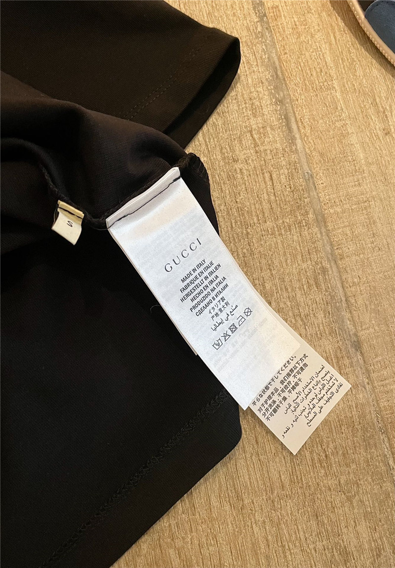 Gucci pure cotton short sleeve replica designer clothes