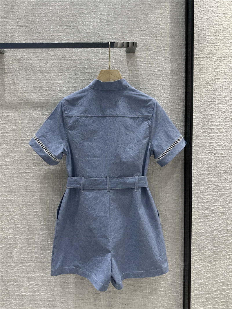 Chloé cotton jumpsuit replica designer clothes