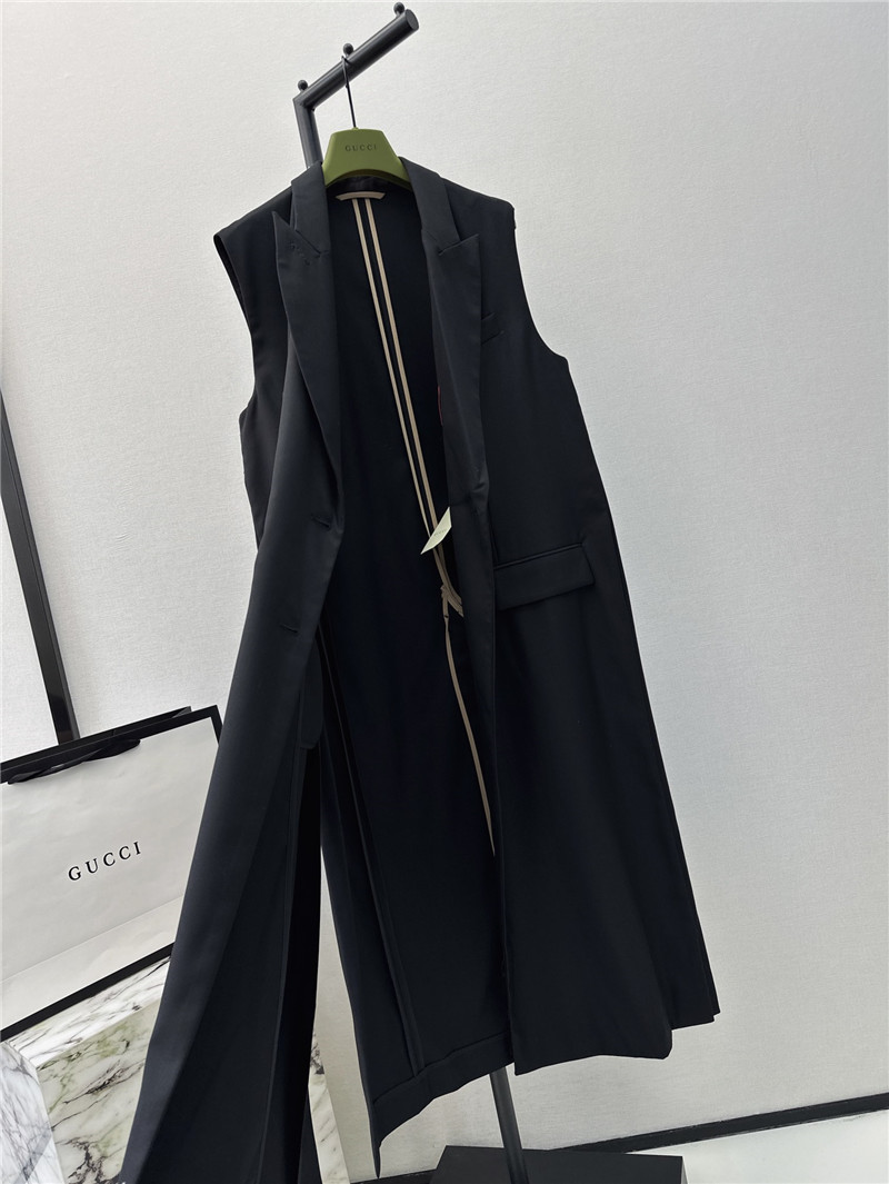 Gvc*1 latest long vest replica designer clothes
