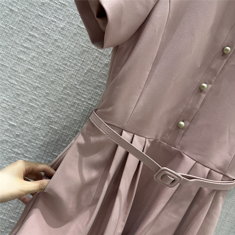D10r pearl button hepburn style dress replica designer clothes