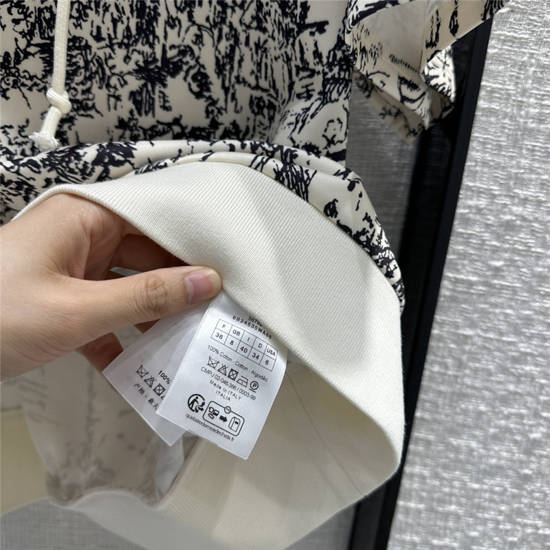 D10r paris street scene printed sweatshirt suit replica clothes