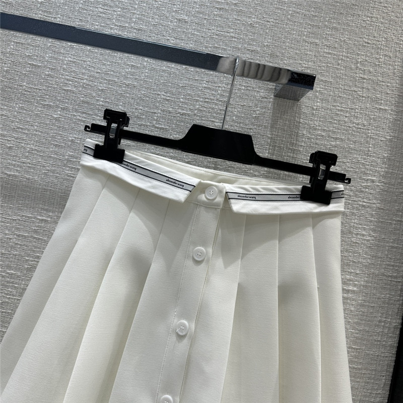 A1exa*der wang mid-high waist pleated skirt replica clothes