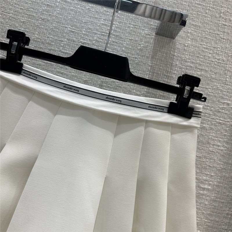 A1exa*der wang mid-high waist pleated skirt replica clothes