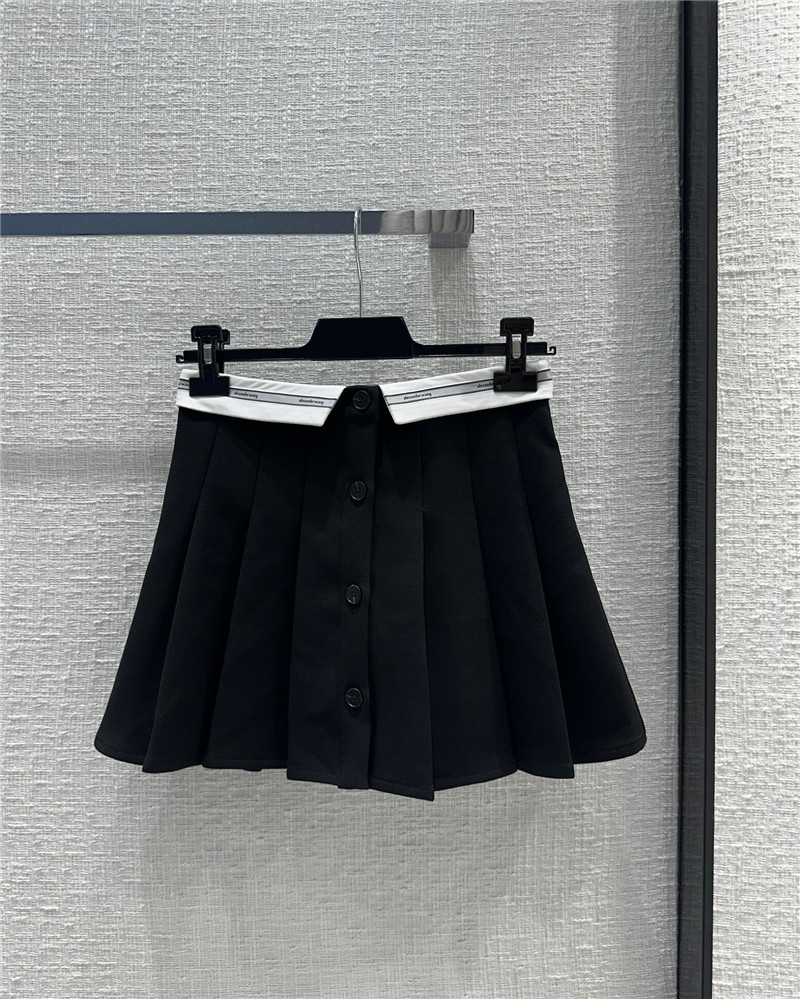 A1exa*der wang mid-high waist pleated skirt replica clothes