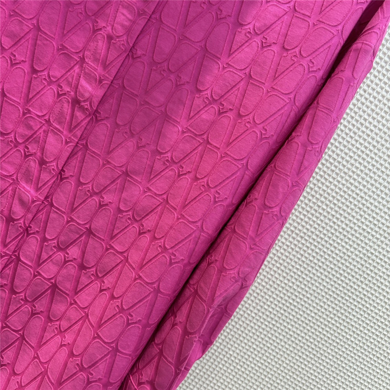 Va1e*ntin0 letter jacquard shirt replica d&g clothing