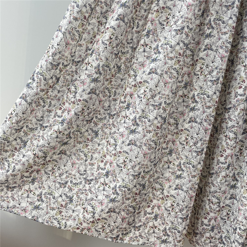 D10r dragonfly element pattern long skirt replica d&g clothing