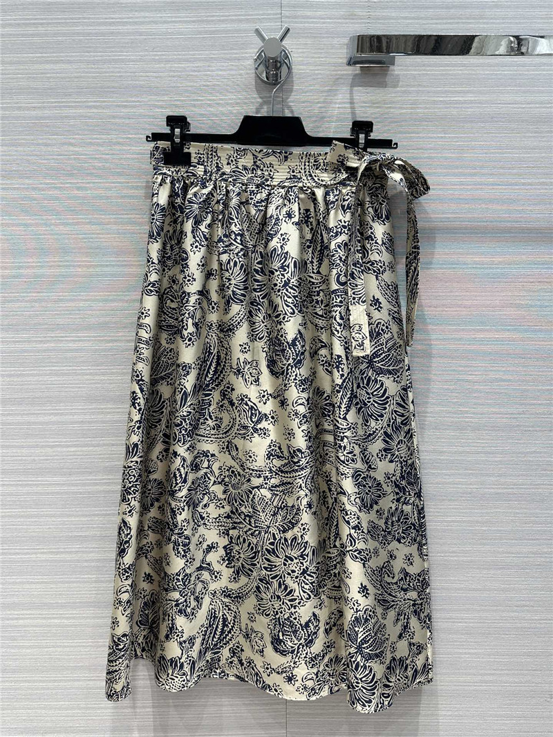 L0r0 P1ana mulberry silk strappy long skirt replica clothes