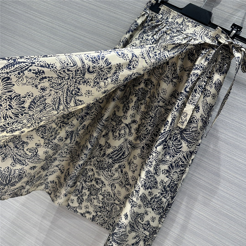 L0r0 P1ana mulberry silk strappy long skirt replica clothes